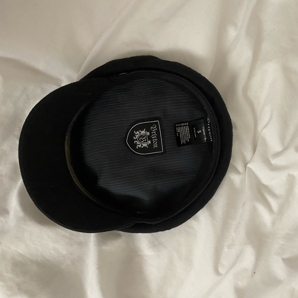 Brixton fiddler cap/hat in black